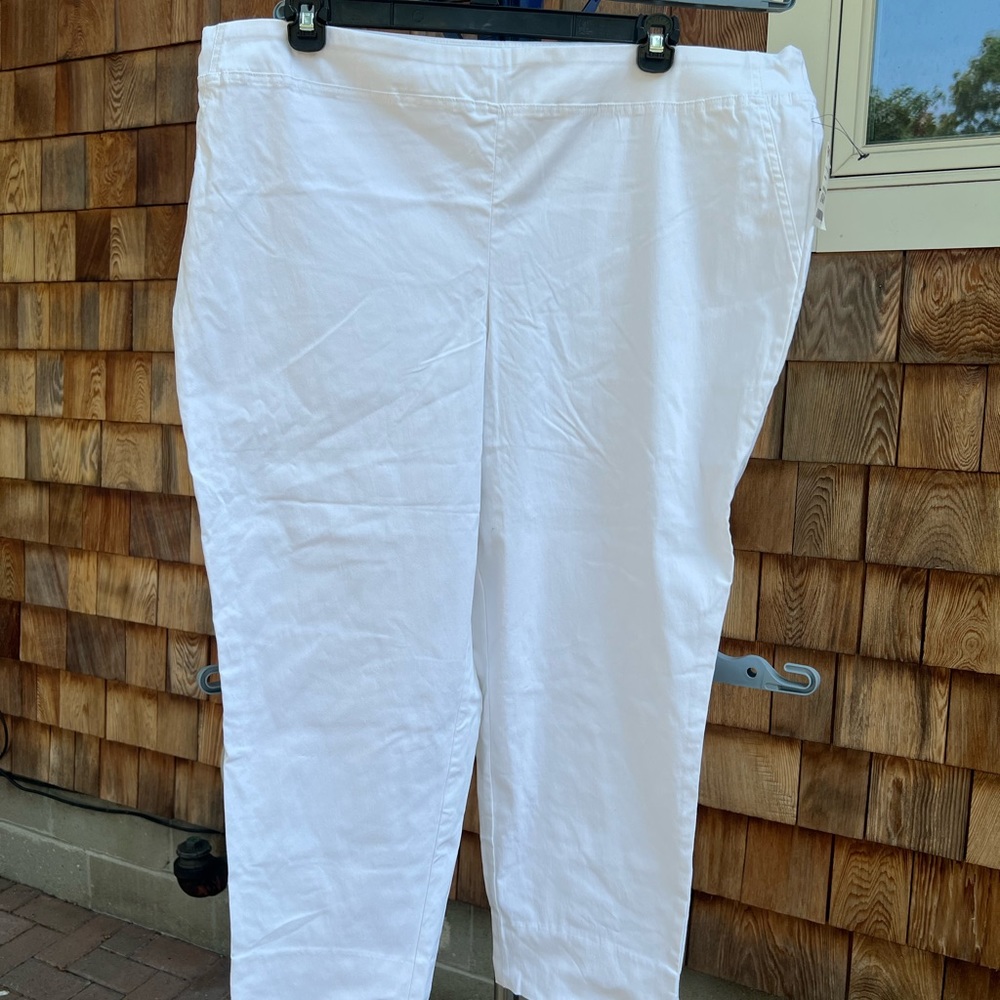 Women’s size 22 lot of pants, jeans, capris.  6 pairs. All in great condition.
